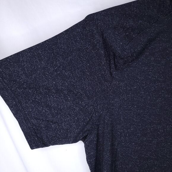 Under Armour Iso Chill Polo Mens Medium Black Heather Performance - Picture 3 of 11